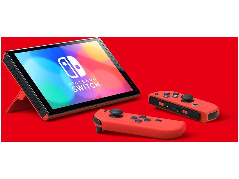 4/23迄 Nintendo Switch Console Nintendo Switch 64GB Oled Branco + Jogos Digitais + Cartão